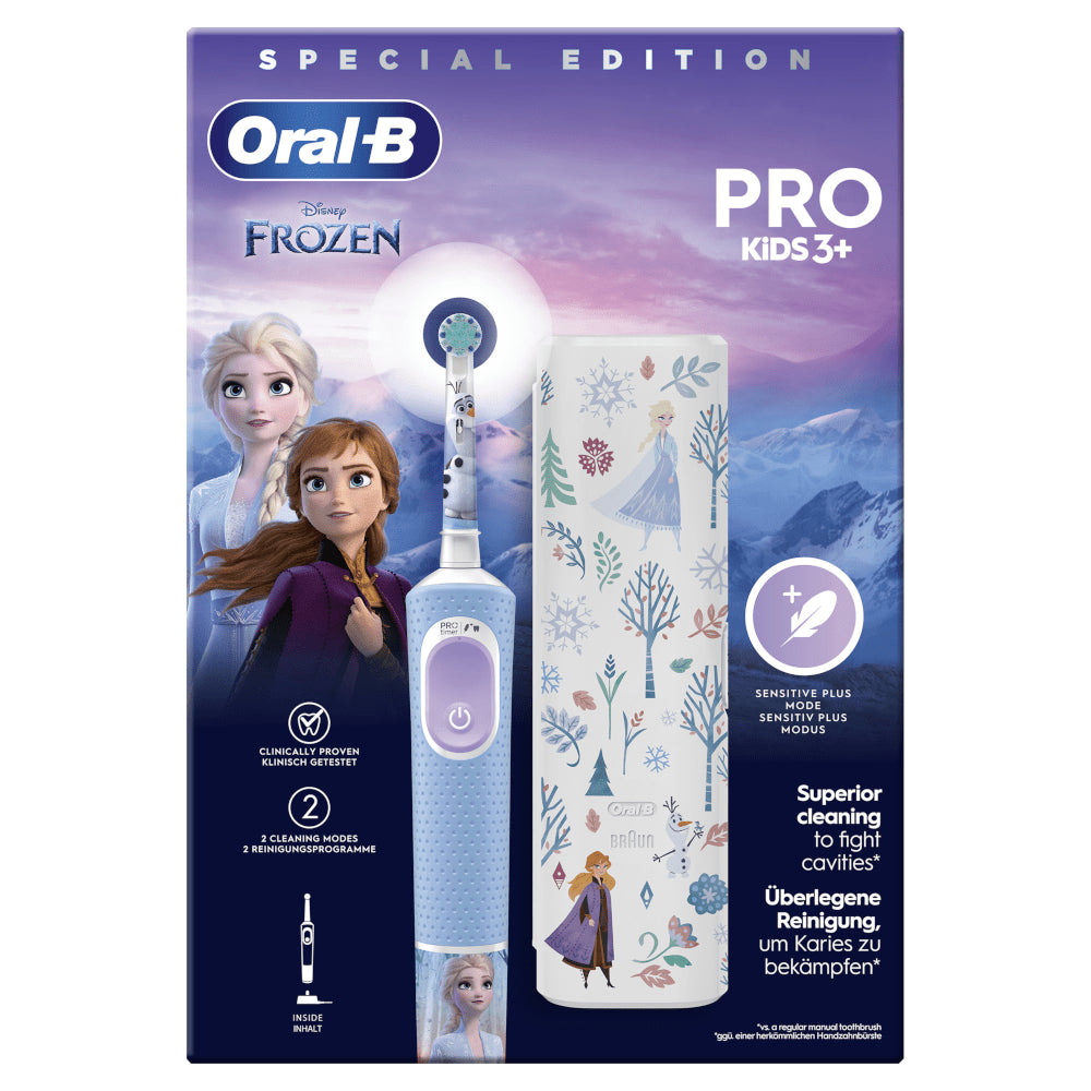 ORAL-B Cepillo Dental Pro 3 Junior Box Frozen 1 unidad-17