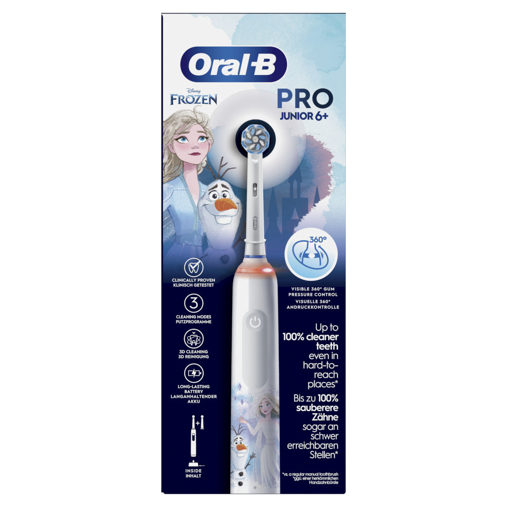 Oral-B Cepillo Recargable Pro 3 Junior 6+ Frozen-2