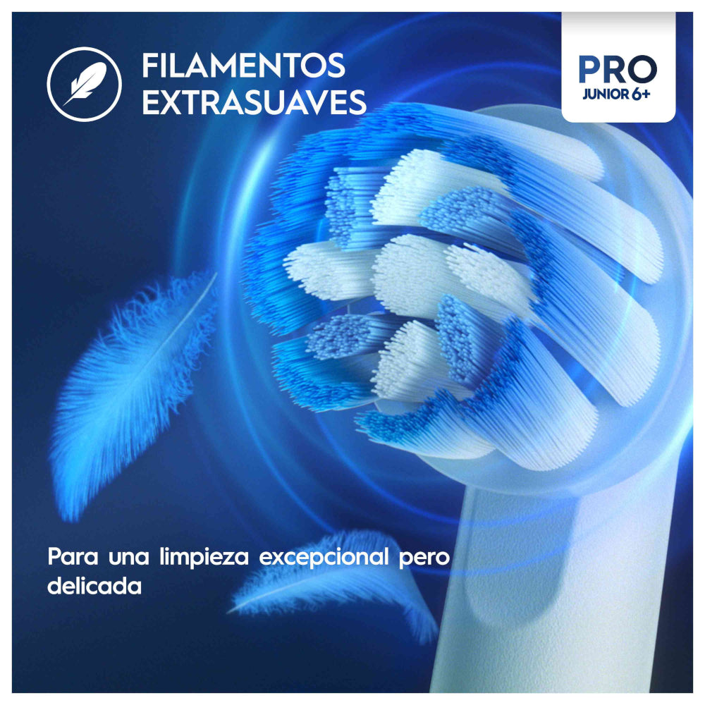 Oral-B Cepillo Recargable Pro 3 Junior 6+ Frozen-6
