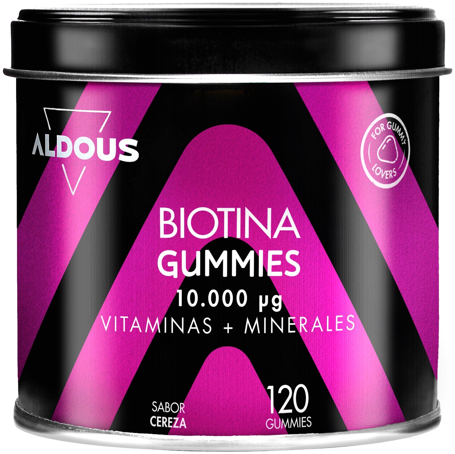 Aldous Biotina 10.000 mcg 120 Gummies-1