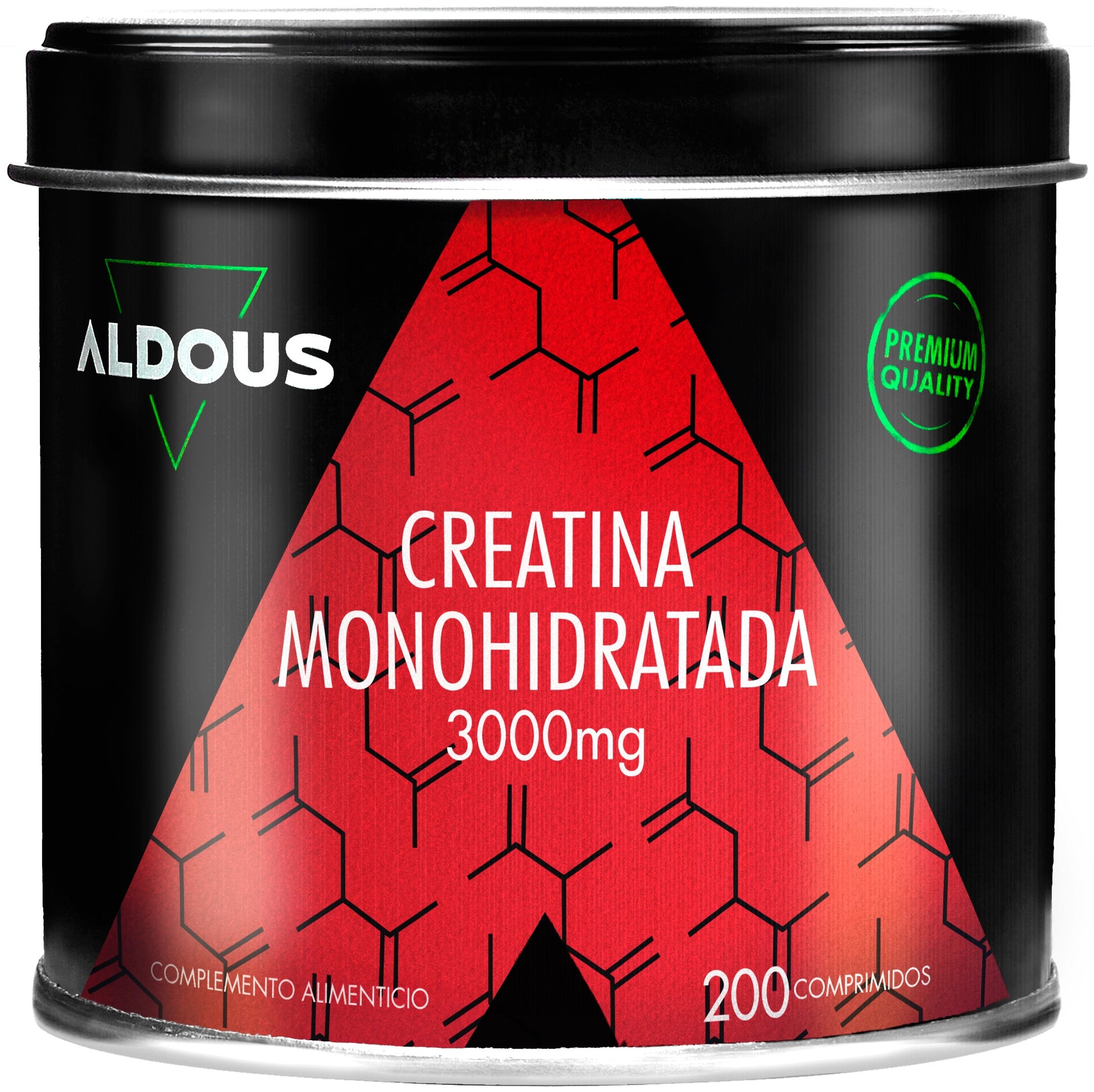 Aldous Creatina Monohidratada 3000 mg 200 Comprimidos-1