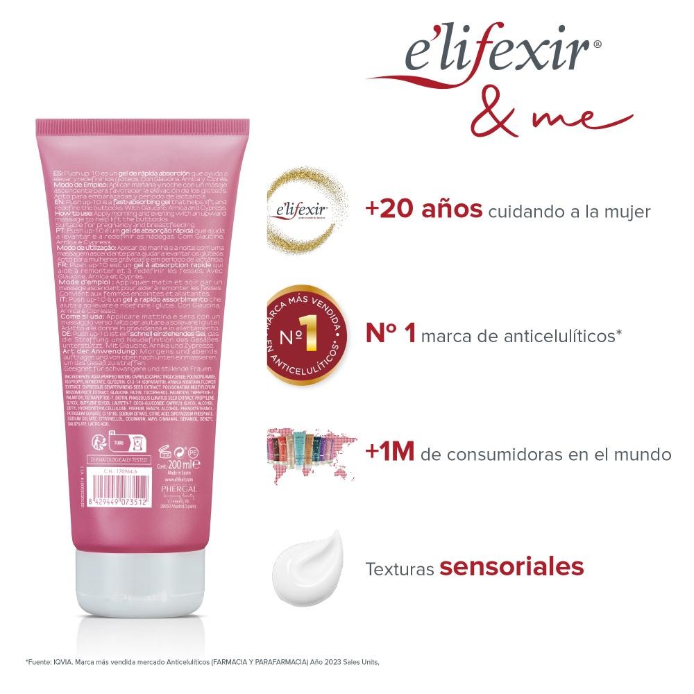 ELIFEXIR Culo 10 Gel Escultor Reafirmante 200 ml-8