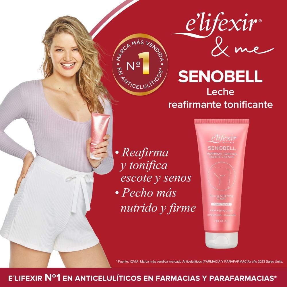 ELIFEXIR Senobell Leche Reafirmante Tonificante de Senos 200 ml-3