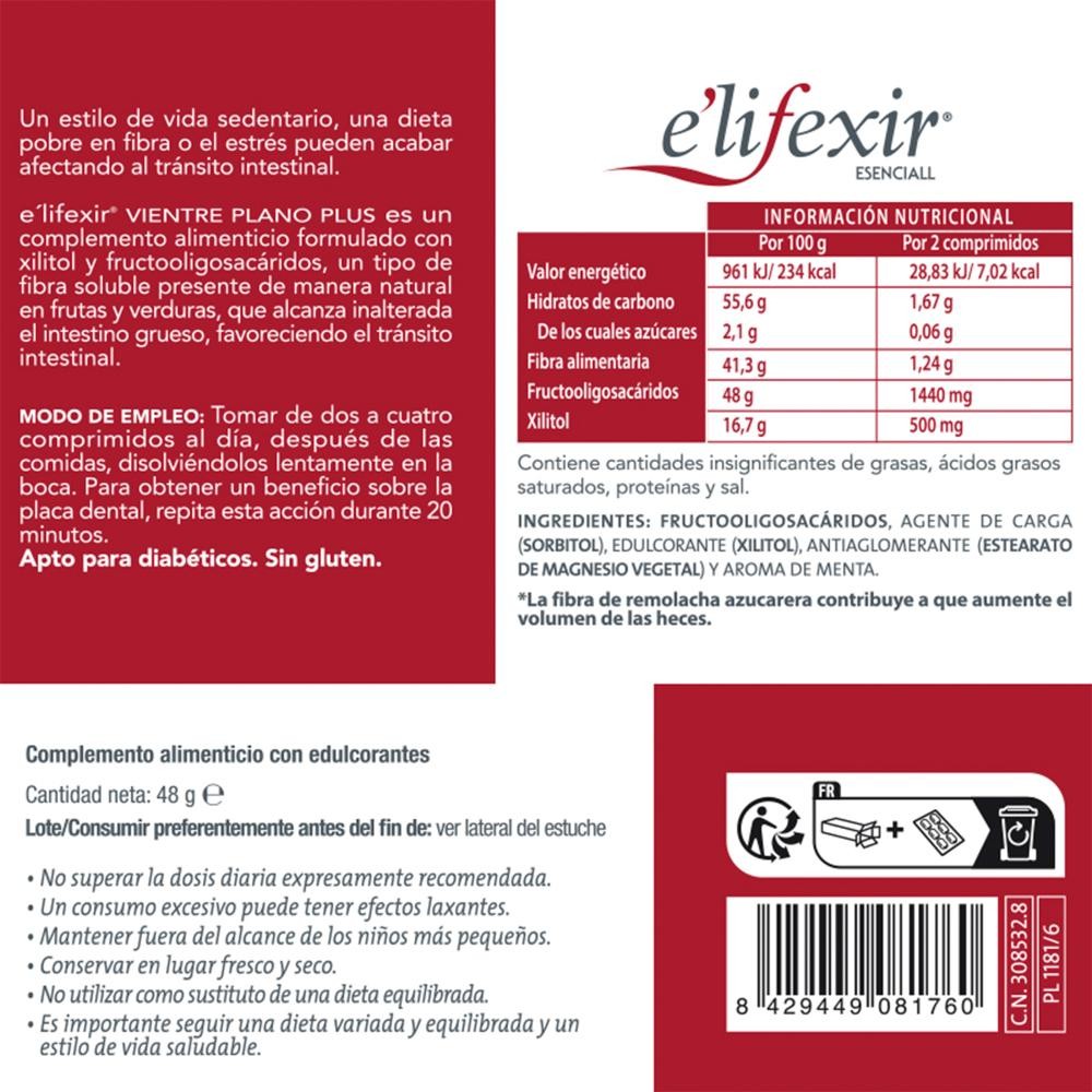 ELIFEXIR Vientre Plano Plus 32 Comprimidos-4