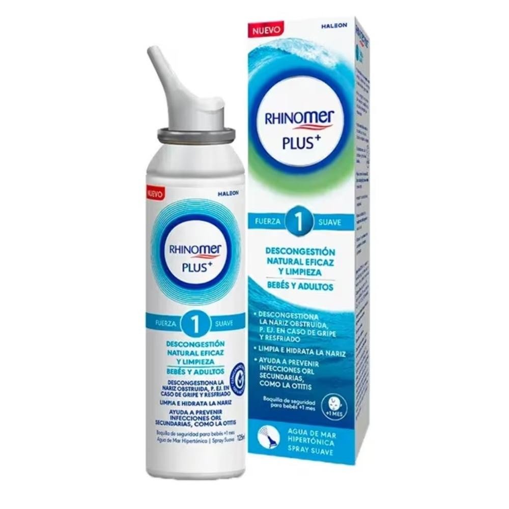Rhinomer Plus+ 1 Bebés y Adultos 125 ml-1
