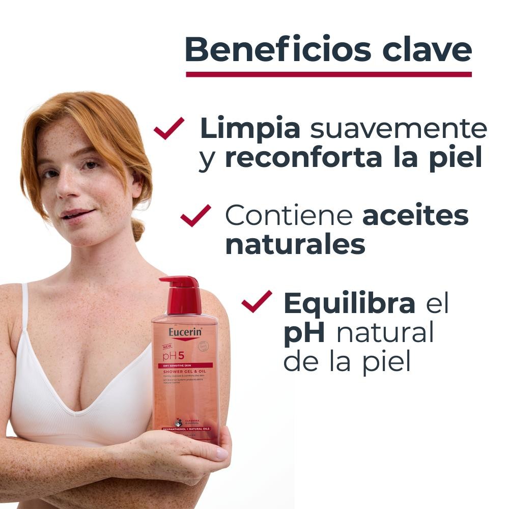 Eucerin Oleogel Ducha Reconfortante 400 ml-3