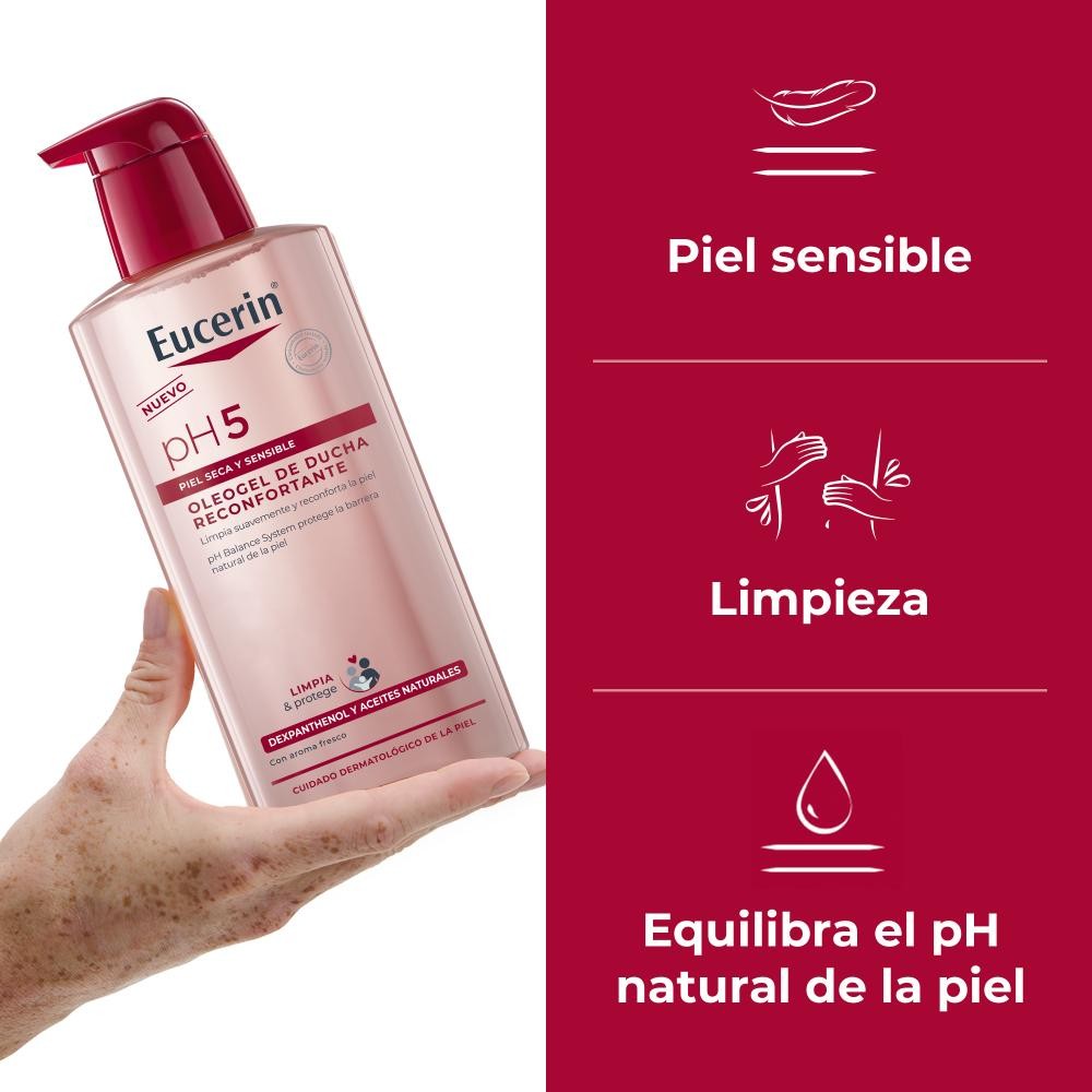Eucerin Oleogel Ducha Reconfortante 400 ml-4
