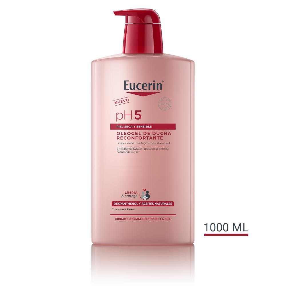 Eucerin Oleogel Ducha Reconfortante 1000 ml-2