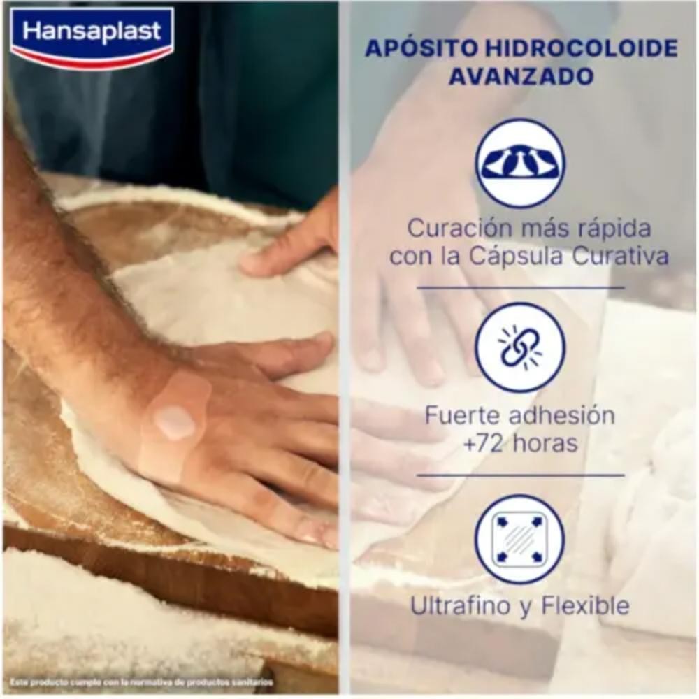 Hansaplast Second Skin Protection Regular 6 apósitos-2