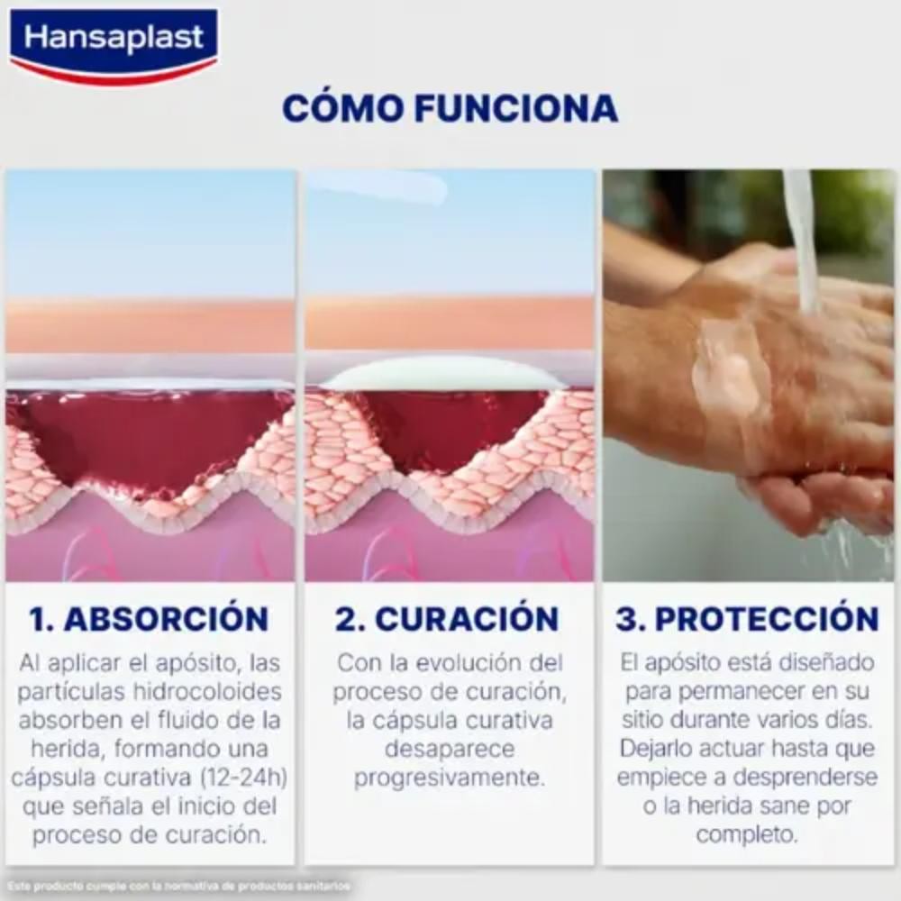 Hansaplast Second Skin Protection Regular 6 apósitos-6
