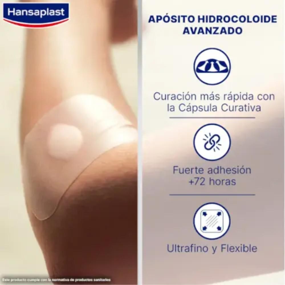 Hansaplast Second Skin Protection XL 3 apósitos-2