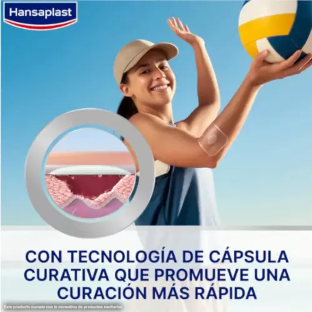 Hansaplast Second Skin Protection XL 3 apósitos-5