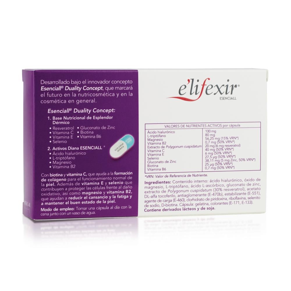 ELIFEXIR Esenciall Cóctel de Belleza Nocturno 30 cápsulas-3