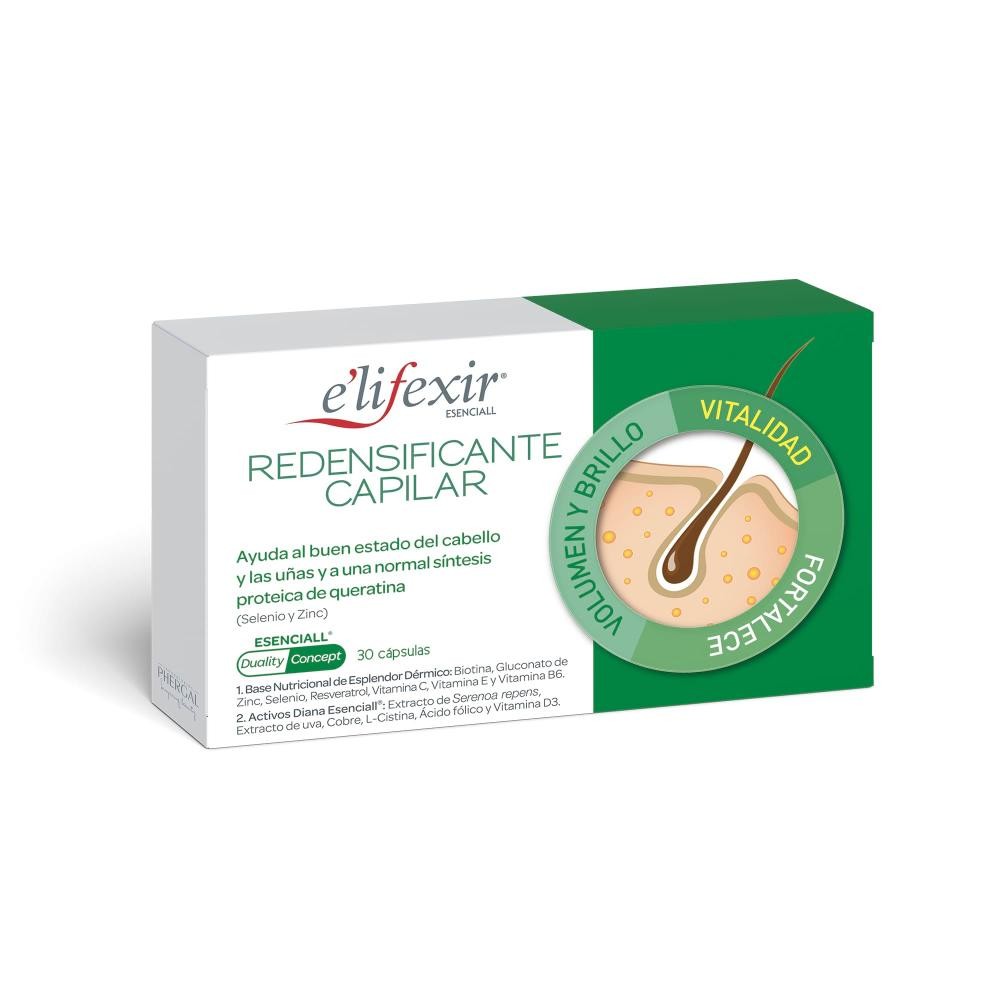 ELIFEXIR Esenciall Redensificante Capilar Anticaída 30 cápsulas-1
