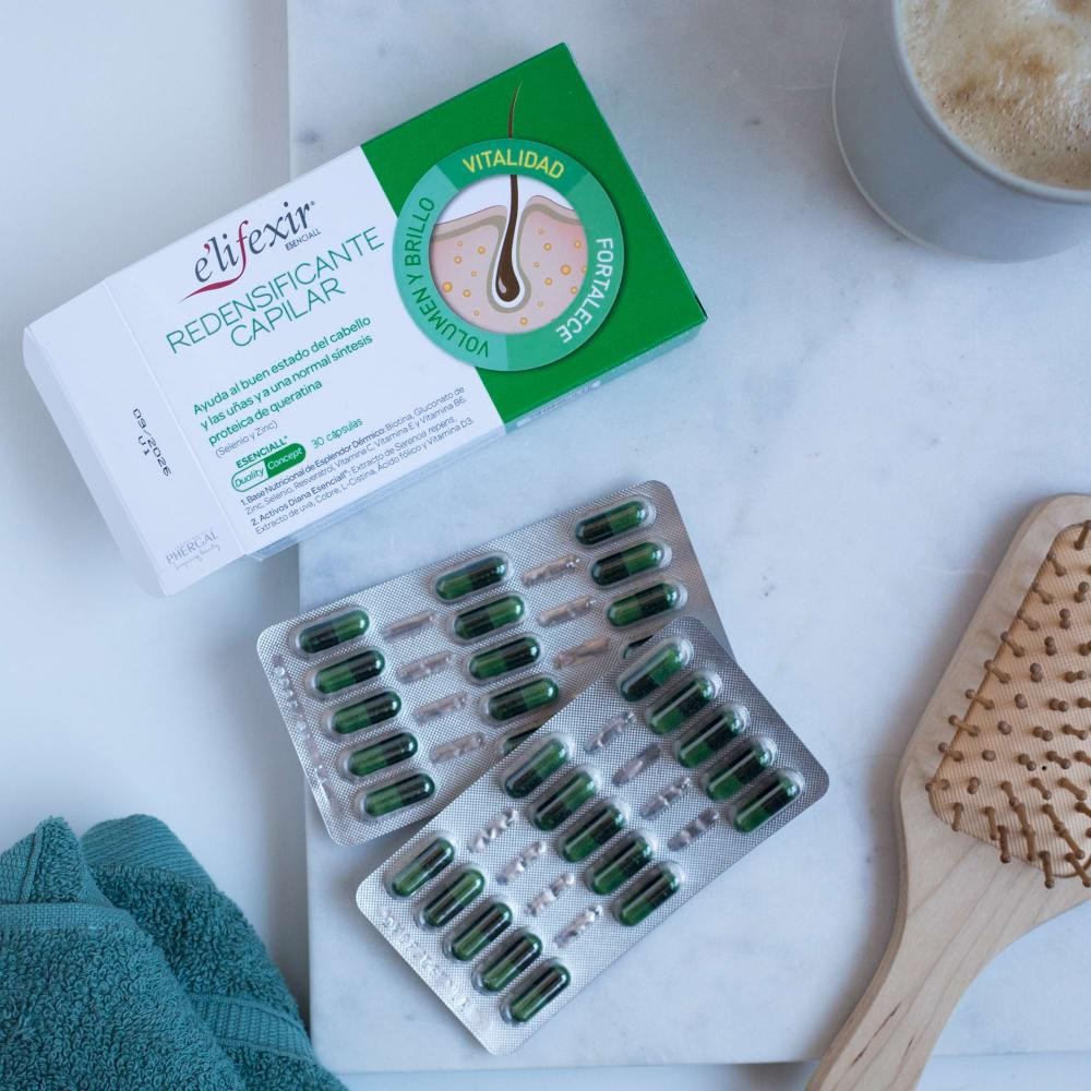 ELIFEXIR Esenciall Redensificante Capilar Anticaída 30 cápsulas-4