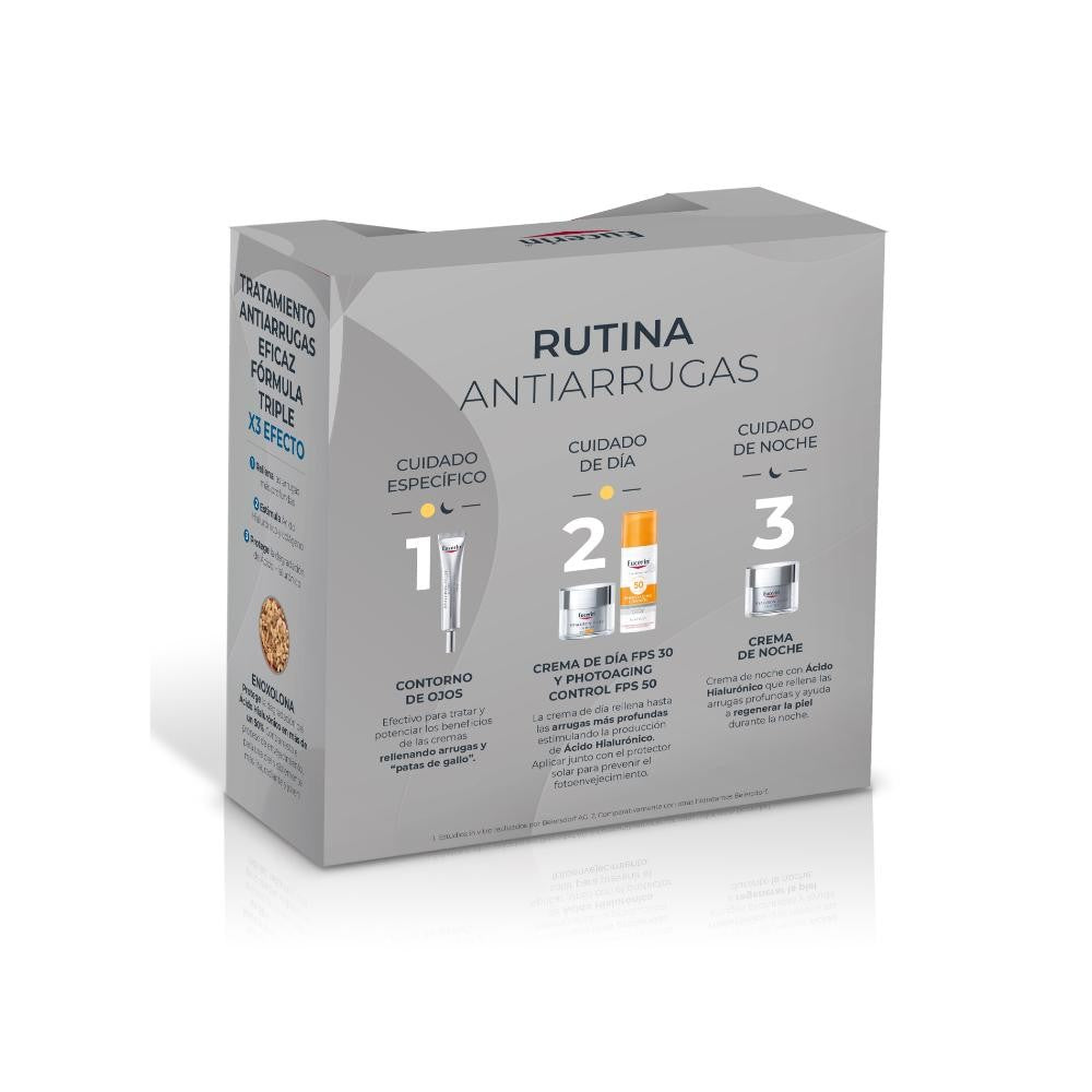 Eucerin Pack Hyluron-Filler Crema de Día SPF30 50ml + Contorno de ojos 15ml-2