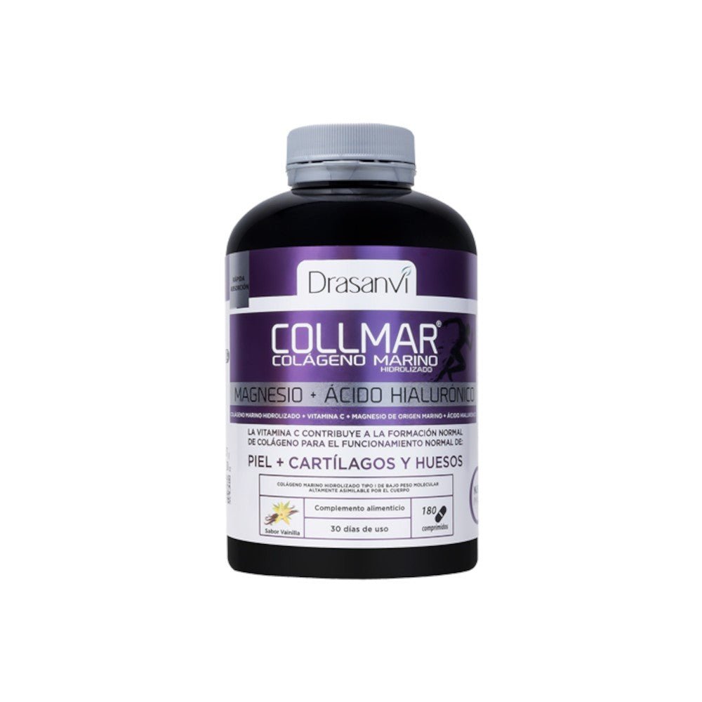 COLLMAR Colágeno Marino sabor Vainilla 180 comprimidos masticables-1