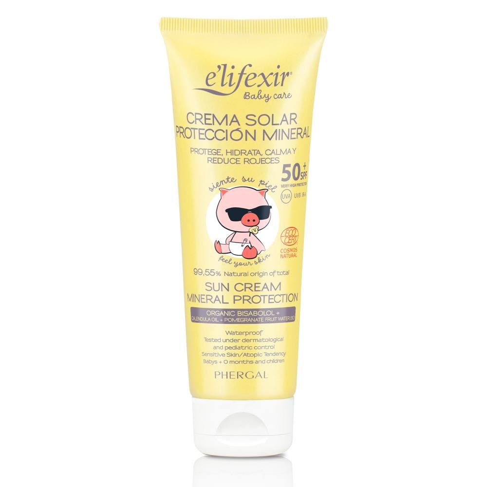 ELIFEXIR Baby Care Crema Solar Mineral SPF50+ 100 ml-1