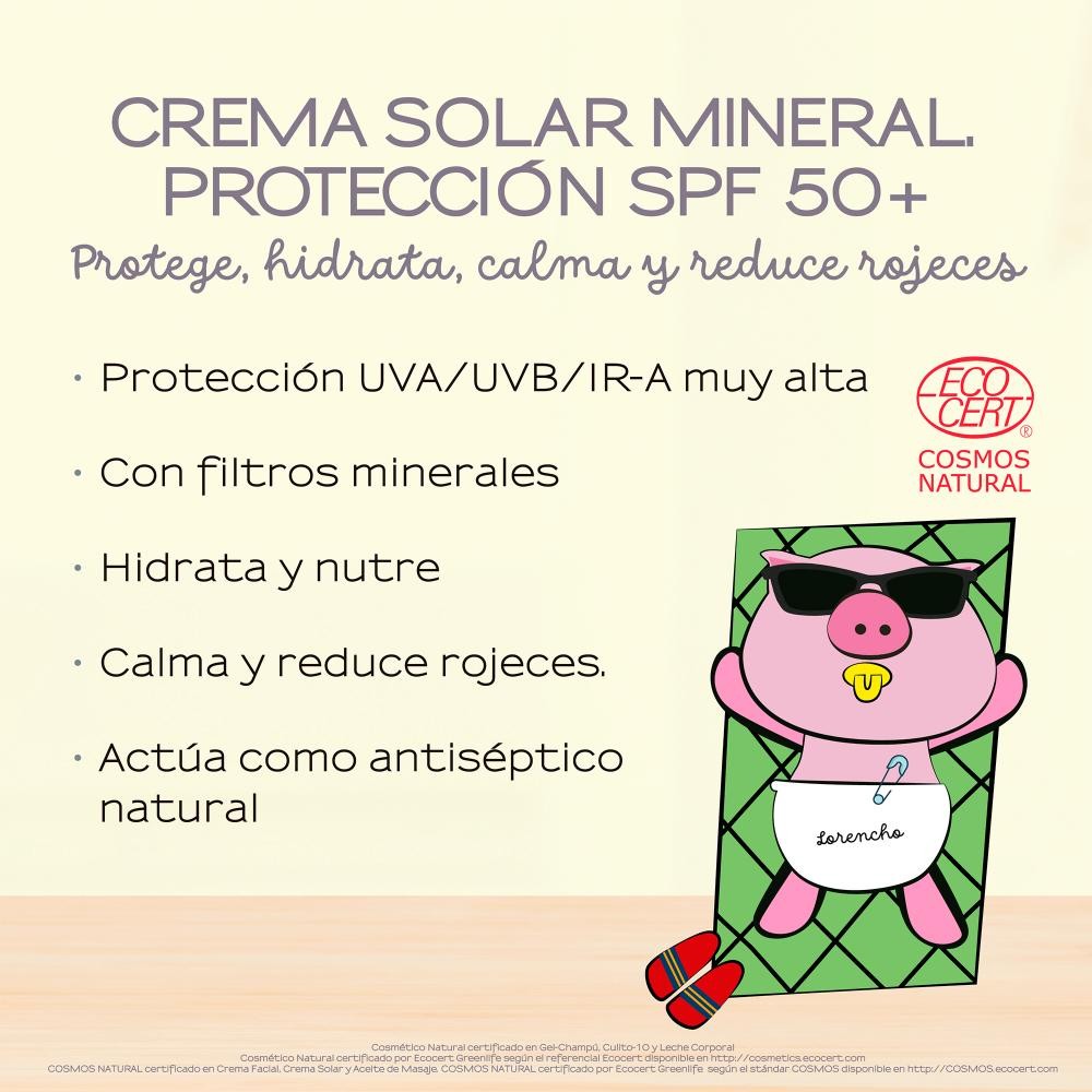 ELIFEXIR Baby Care Crema Solar Mineral SPF50+ 100 ml-2