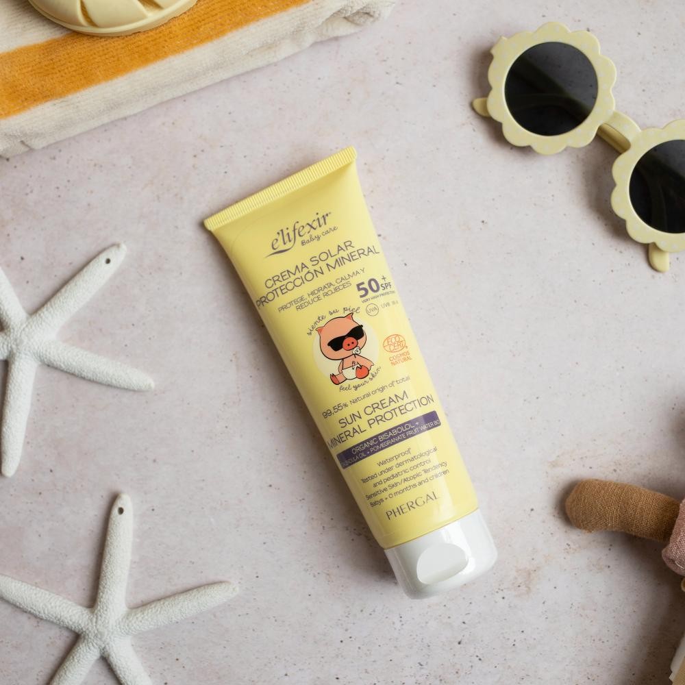 ELIFEXIR Baby Care Crema Solar Mineral SPF50+ 100 ml-6