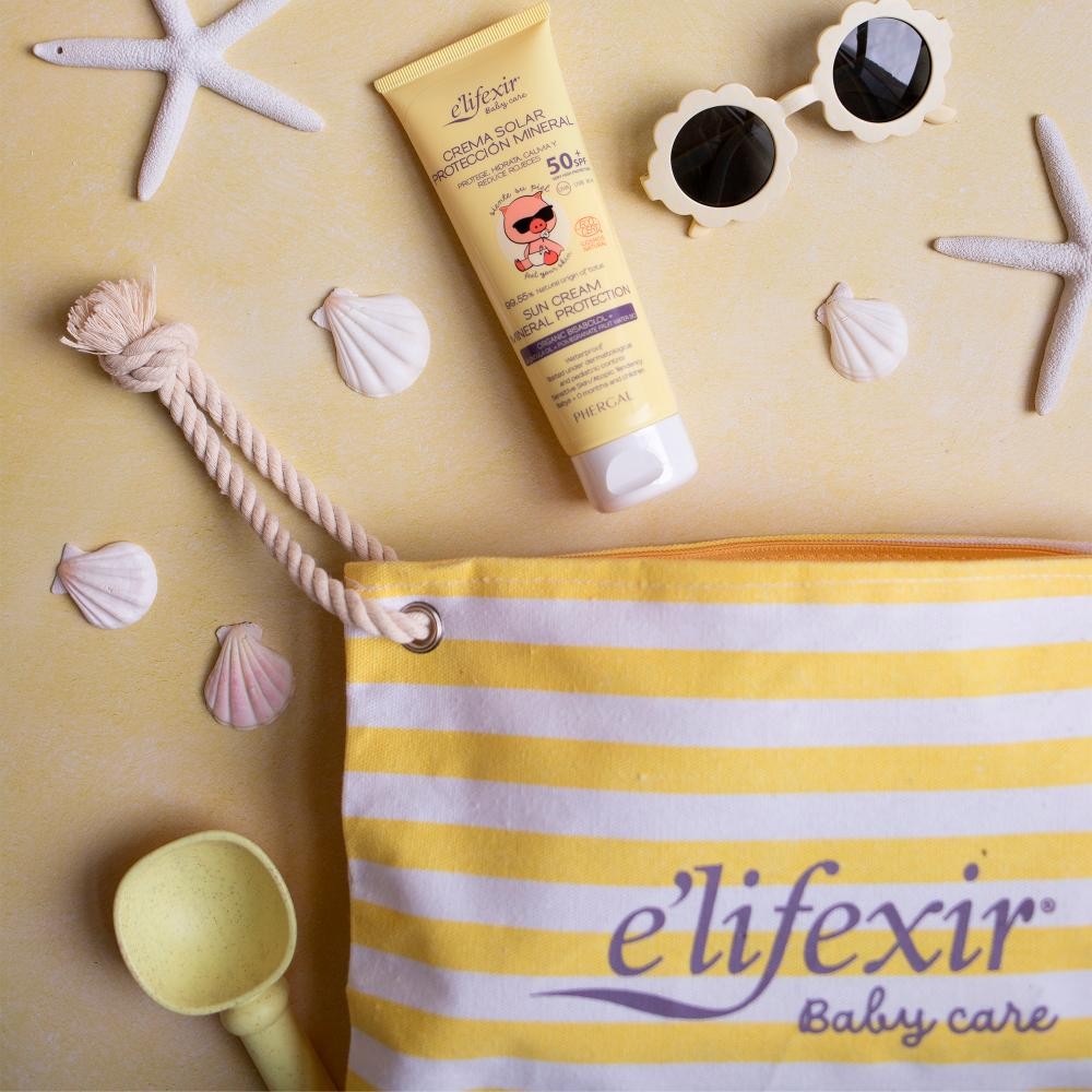 ELIFEXIR Baby Care Crema Solar Mineral SPF50+ 100 ml-7