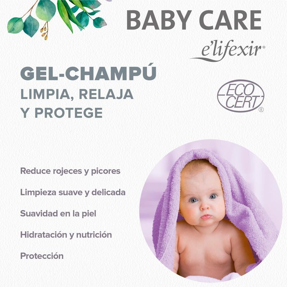 ELIFEXIR Baby Care Gel Champú 500 ml-4