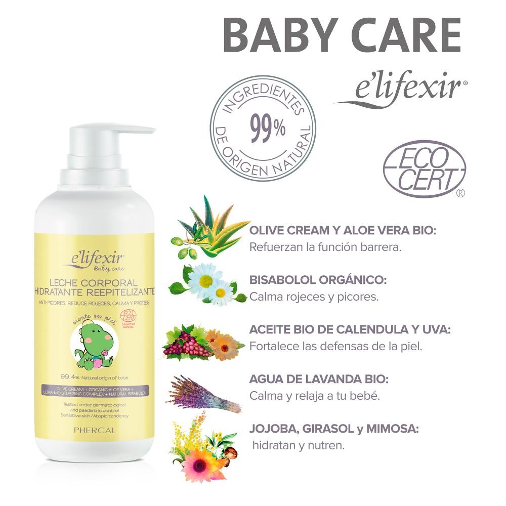 ELIFEXIR Baby Care Leche Corporal 400 ml-3