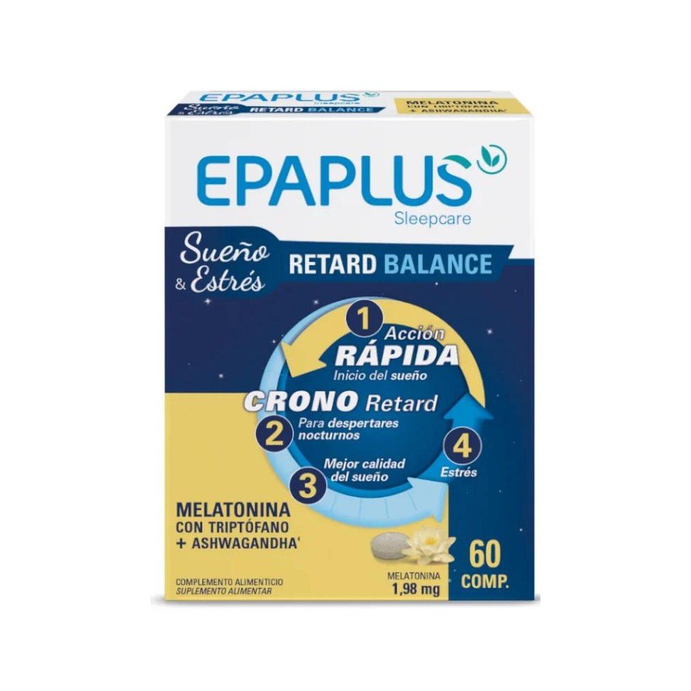 EPAPLUS Sleepcare Melatonina Retard Balance 60 comprimidos-1