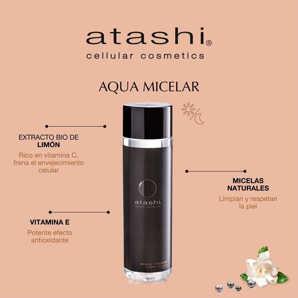 ATASHI Cellular Agua Micelar Purificante 250 ml-4