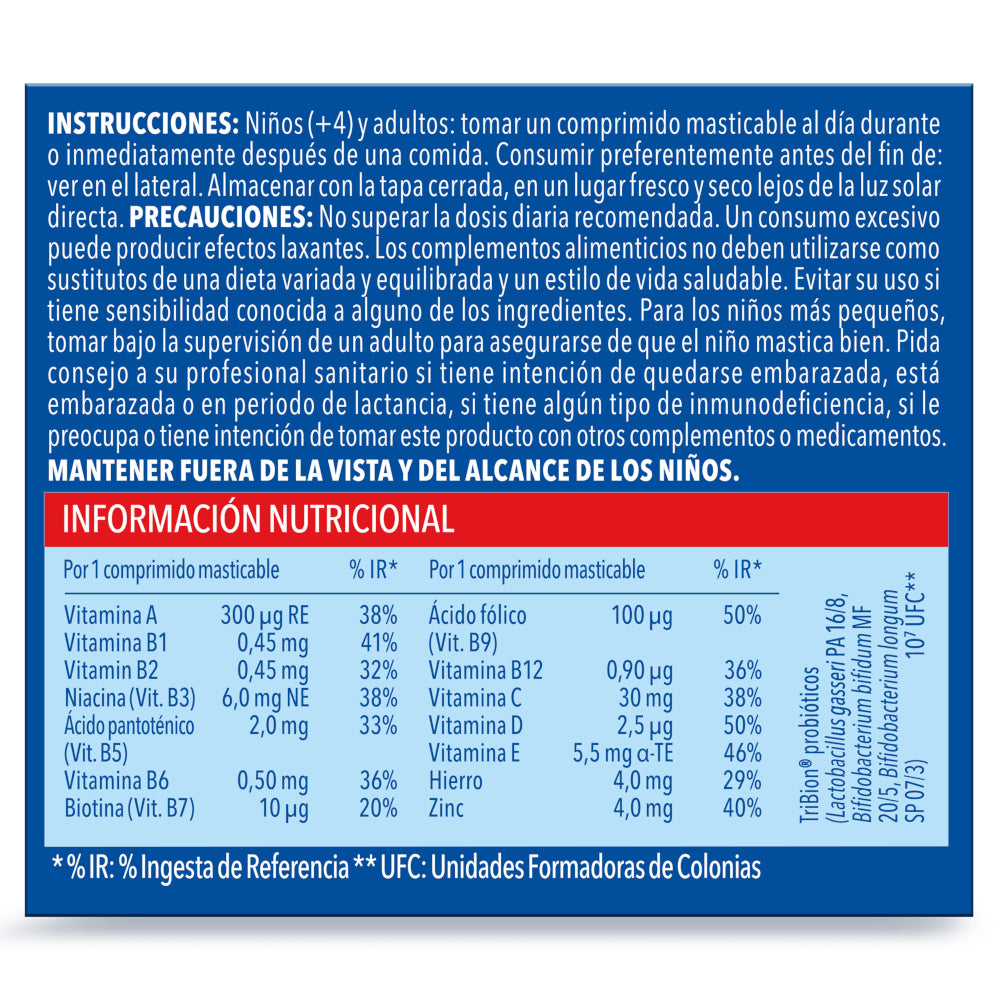 BION 3 Defense Junior30 Comprimidos Masticables-7
