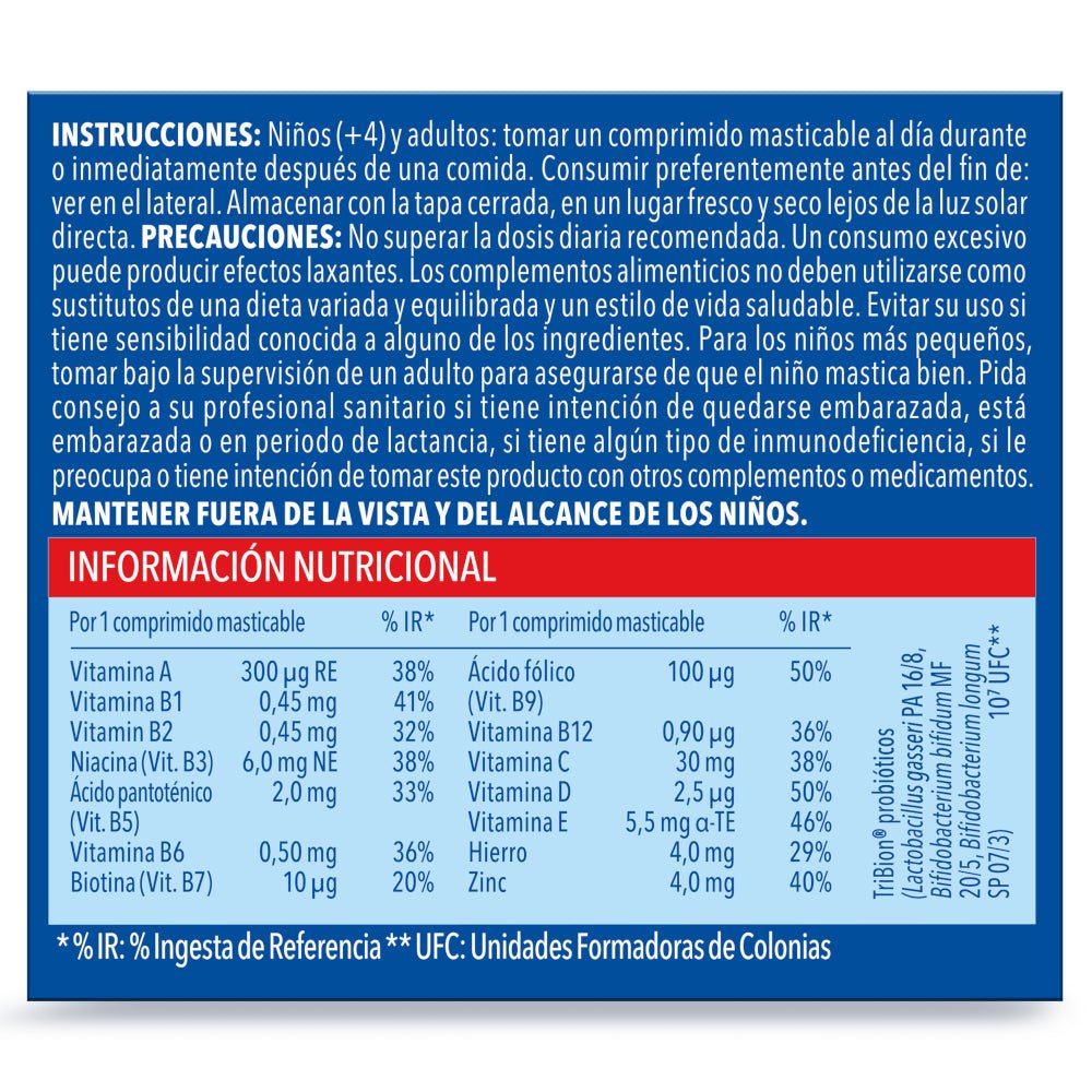 BION 3 Defense Junior30 Comprimidos Masticables-7