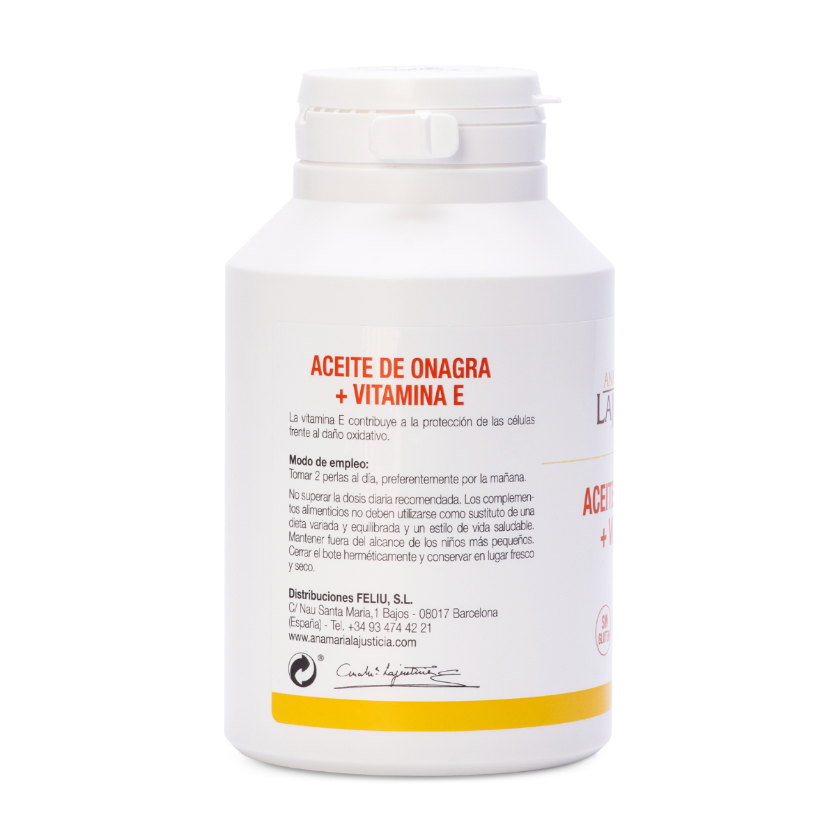 Ana María Lajusticia Nachtkerzenöl + Vitamin E 275 Perlen