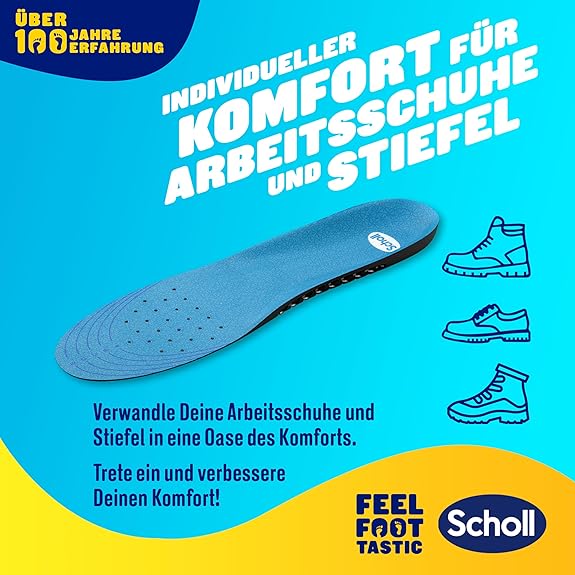 SCHOLL Professional Gel Activ Einlegesohle für Herren Gr. 40 – 46,5