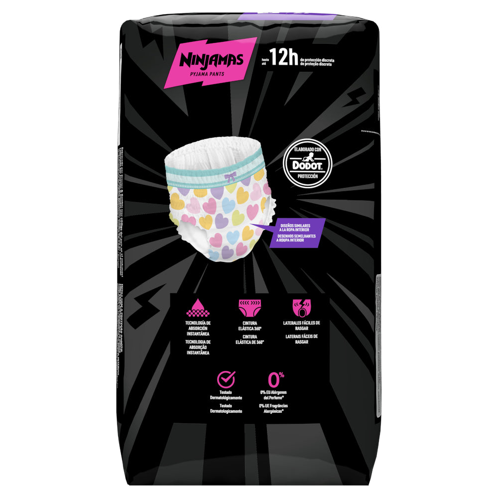 Dodot Ninjamas Carry Pack Corazón Talla 8 - 9 uds.-3