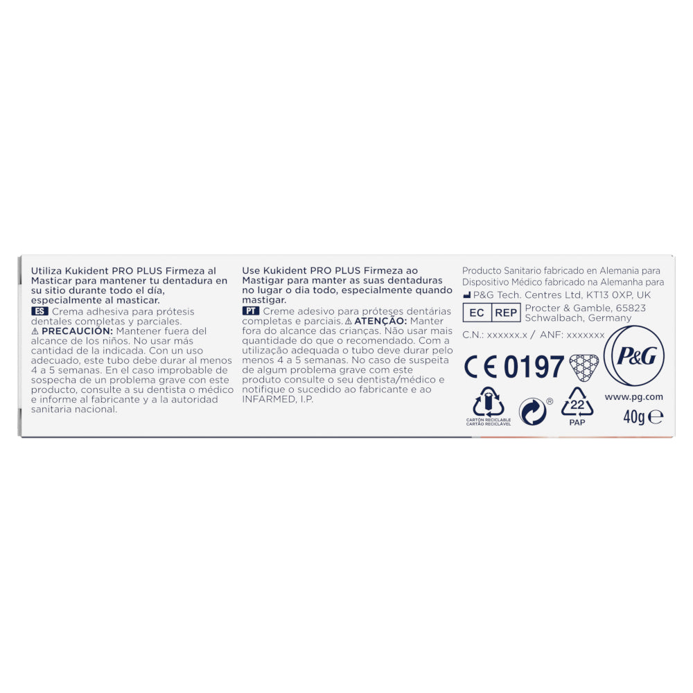 KUKIDENT Pro Plus La Mejor Fijación 40 g-12