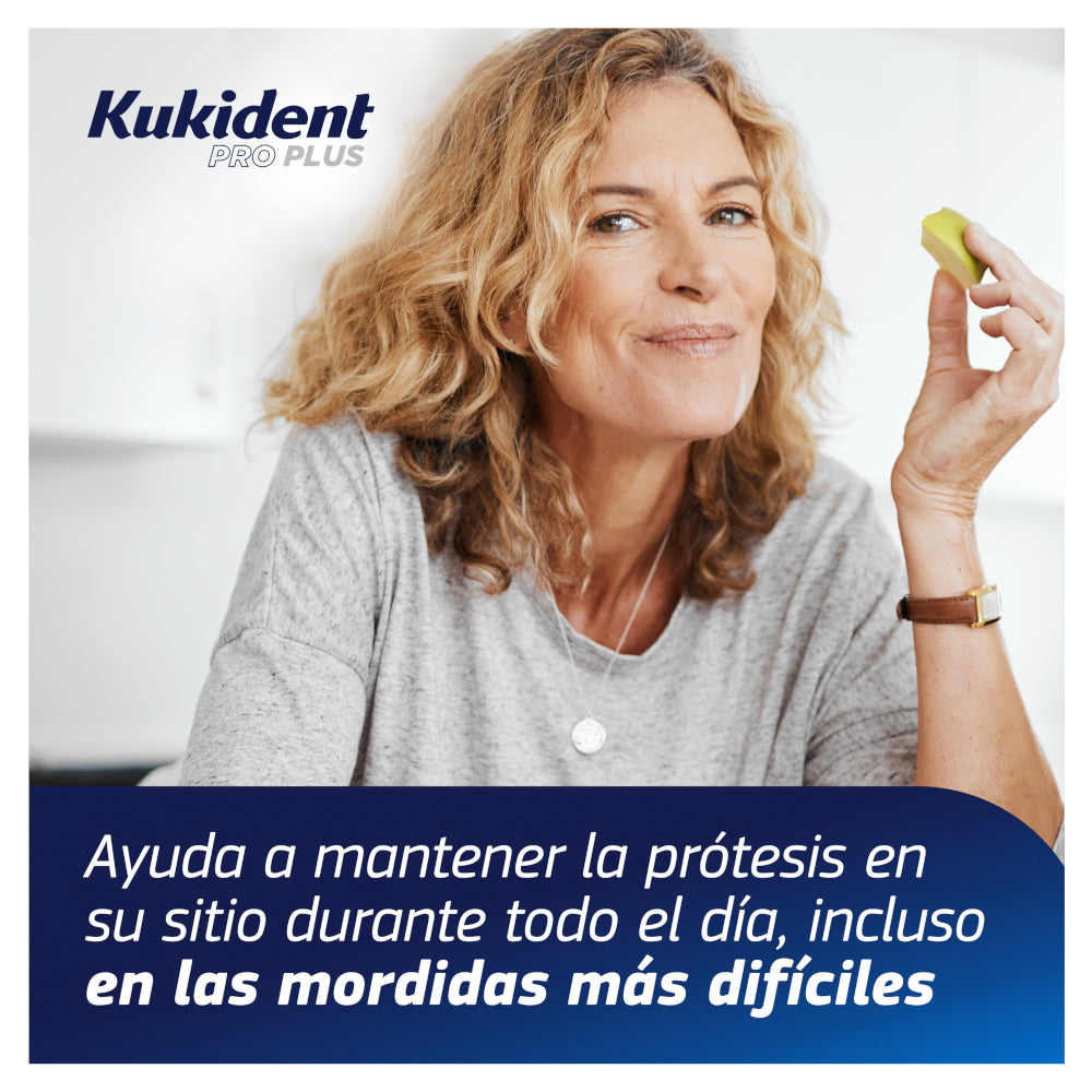 KUKIDENT Pro Plus La Mejor Fijación Duplo 2x60 g-2