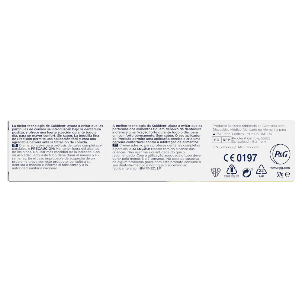 KUKIDENT Pro Ultimate Sin Sabor Duplo 2x57 g-3