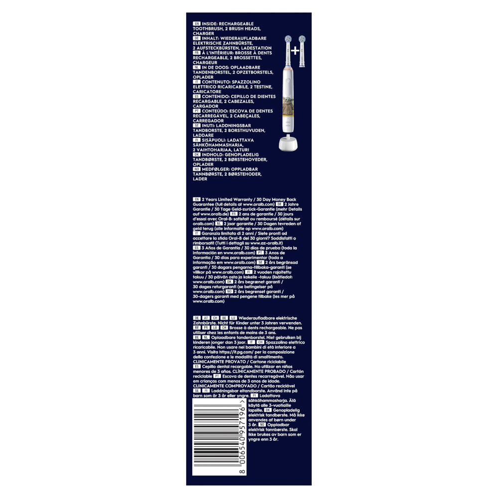 ORAL-B Cepillo Dental Pro 3 Junior 6+ Box Star Wars-12