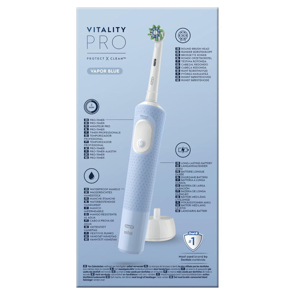 ORAL-B Cepillo Recargable Vitality Pro Azul-14