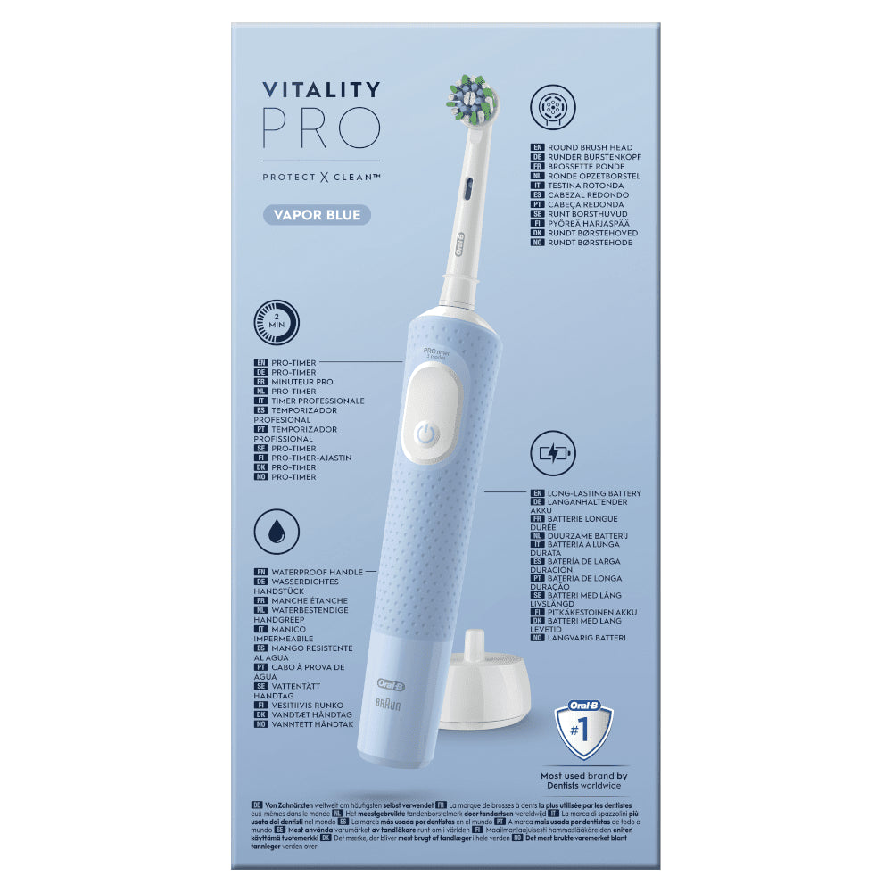 ORAL-B Cepillo Recargable Vitality Pro Azul-14
