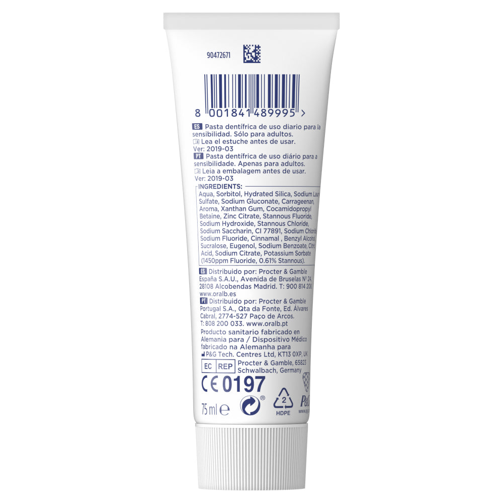 ORAL-B Pasta Sensibilidad&Encías Calm Original 2X75ml-13