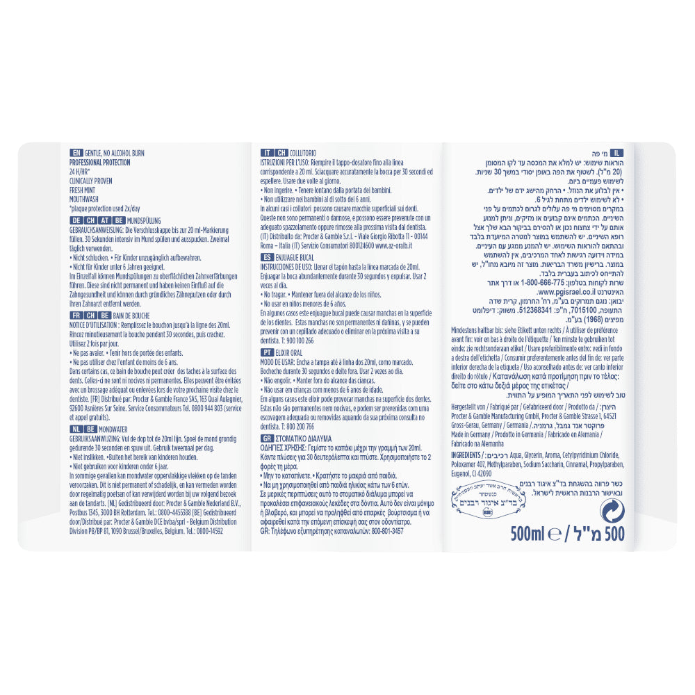 ORAL-B Pro-Expert Enjuague Bucal 500ml-8