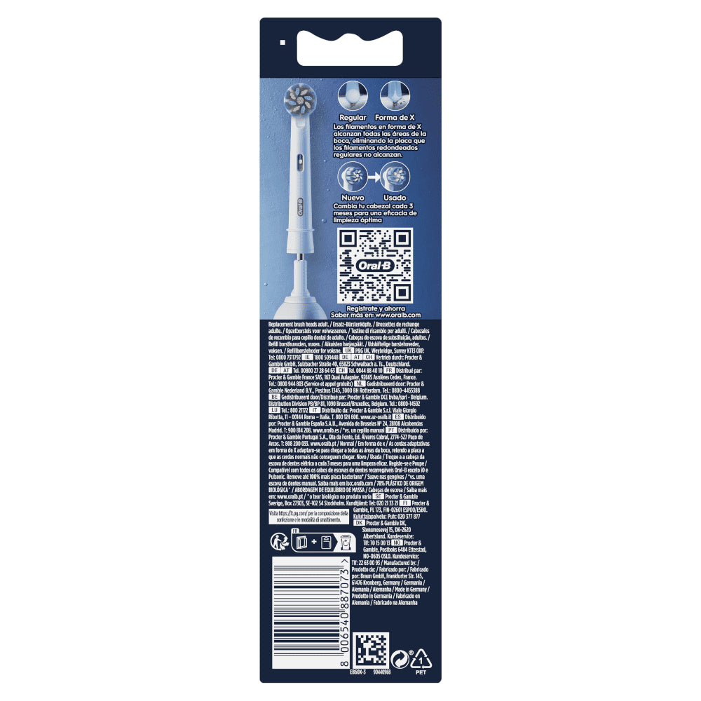 ORAL-B Sensitive Clean 3 Cabezales de Recambio-9