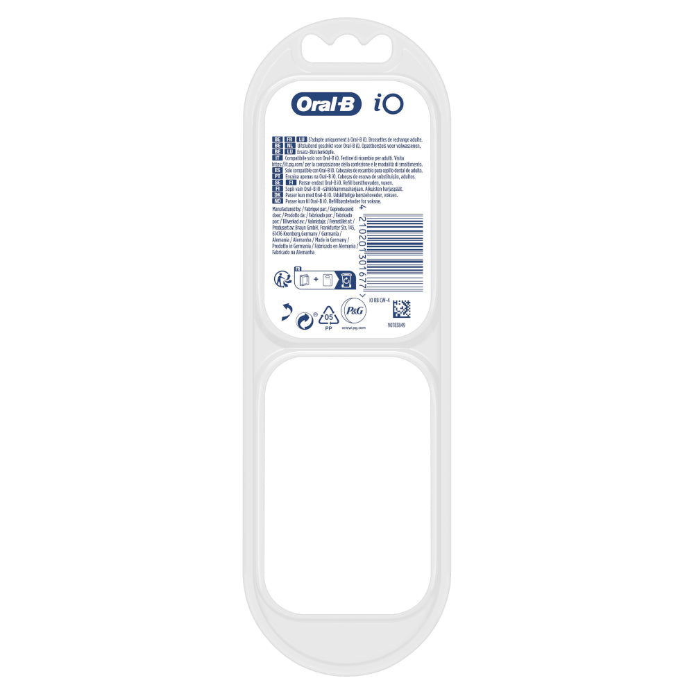 Oral-B iO Recambios Cepillo Ultimate Clean 4 unidades-5