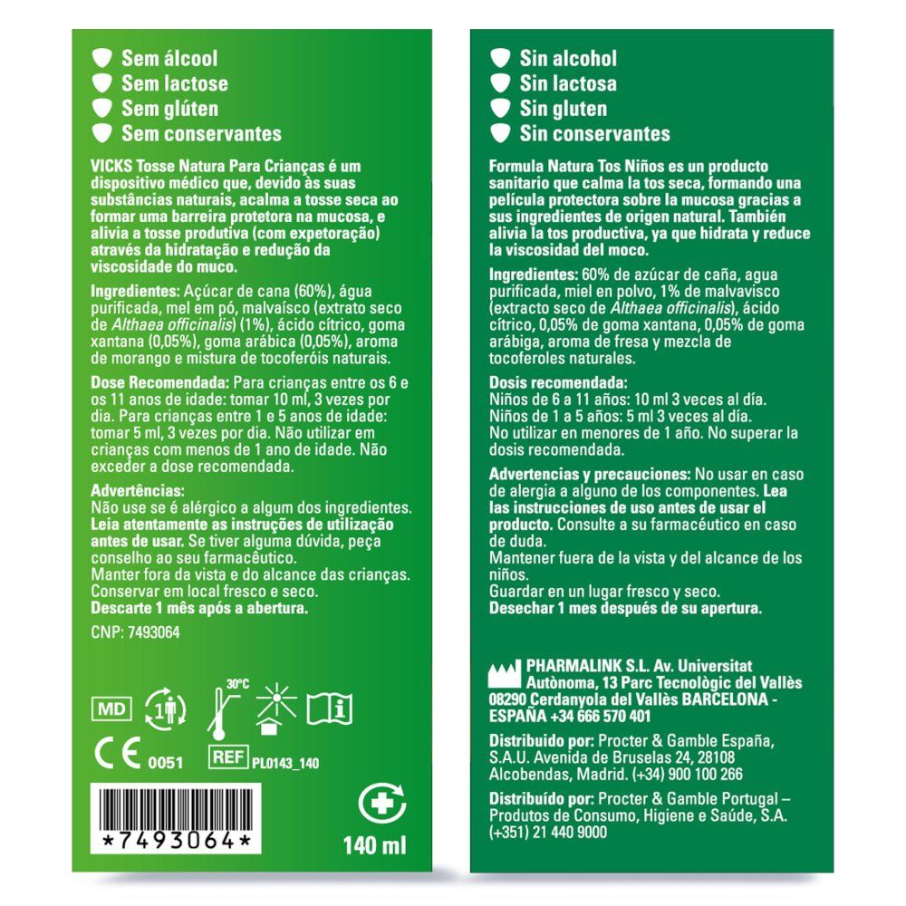 Vicks Formula Natura Tos Niños 140 ml-11