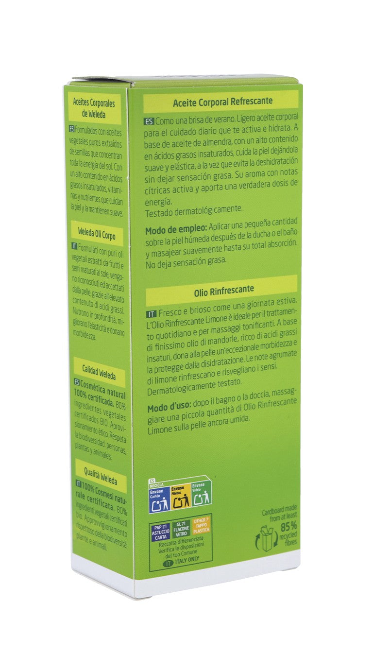WELEDA Aceite Corporal Refrescante Citrus 100ml-3
