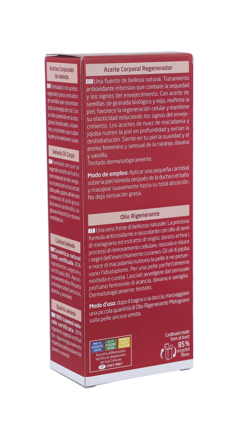WELEDA Aceite Corporal Regenerador de Granada 100ML-3