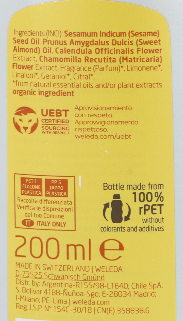WELEDA Bebé Aceite de Caléndula 200ml-4