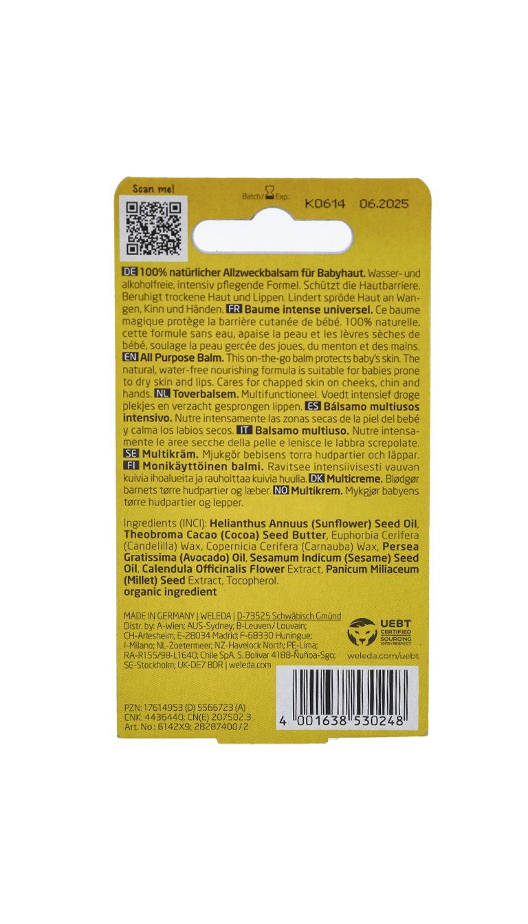 WELEDA Bebé Bálsamo Multiusos de Caléndula 25 gr-4