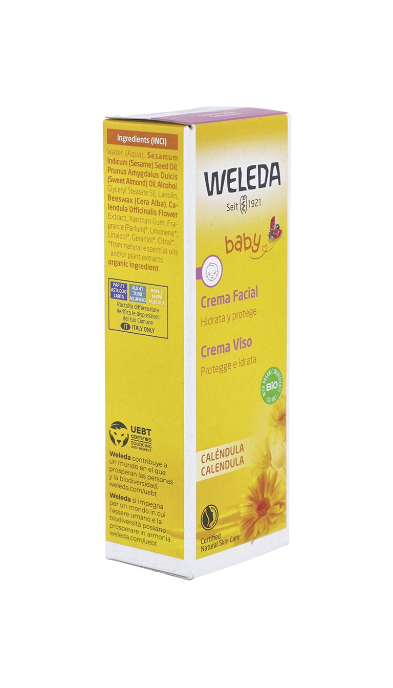 WELEDA Bebé Crema Facial de Caléndula 50ml